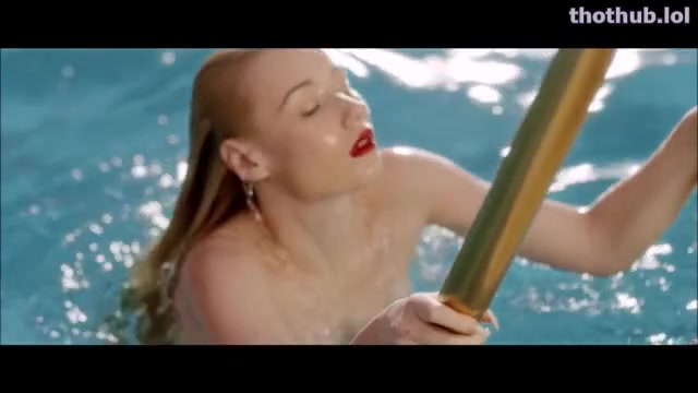 Iggy Azalea topless getting out the pool