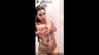 Cassie Curses shower show snapchat premium xxx porn videos