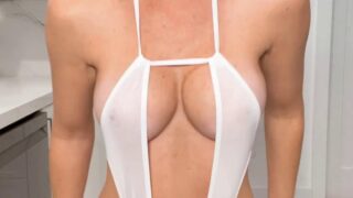 Vicky Stark Nude One Piece Lingerie Try On Onlyfans Video Leaked