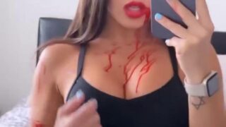 Giovanna Eburneo Bodysuit Zombie Cosplay Video Leaked